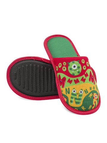 Hľadáte originálny a nezvyčajný darček? Obdarovaného zaručene prekvapí Chinelos alegres de criança Primeiras Letras